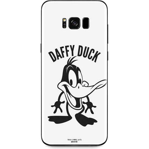 Looney Tunes Daffy Duck Big Head Galaxy S8 Plus Skin